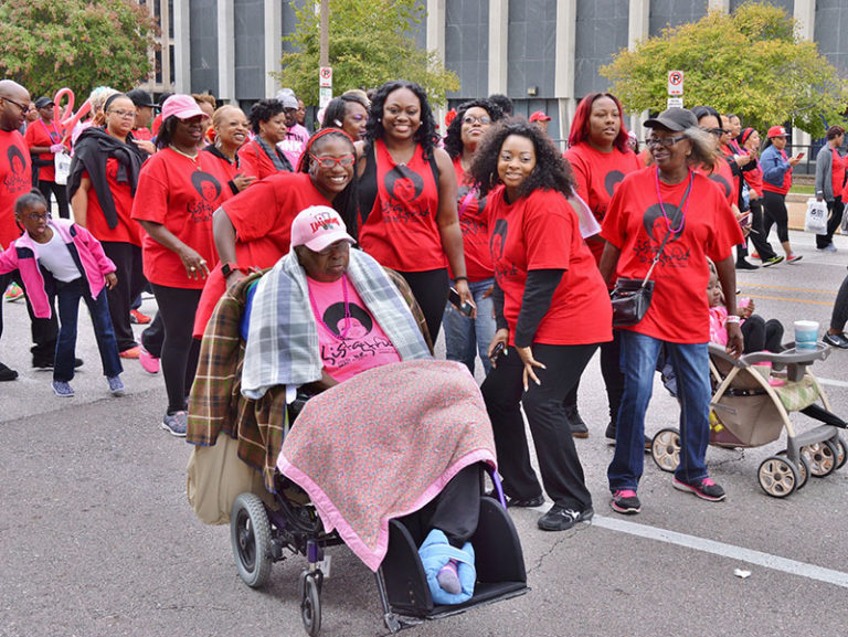 Sista Strut Breast Cancer Awareness Month in St. Louis